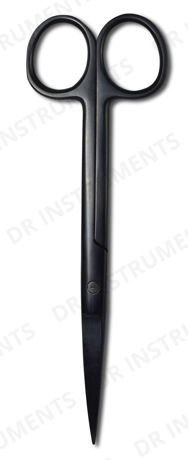 Best Operating Scissors (sharp/sharp) - Black Oxide - 6SS-BO - DR Instruments