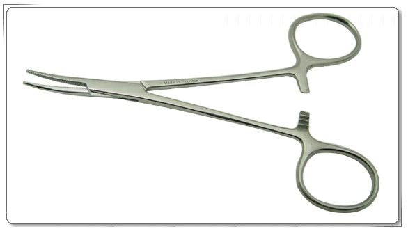 Shop 10" Curved Hemostatic Forceps - DR Instruments