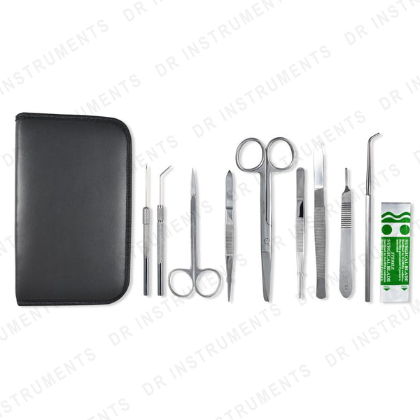 Stainless Steel Deluxe Anatomy Dissecting Kit - 10GS