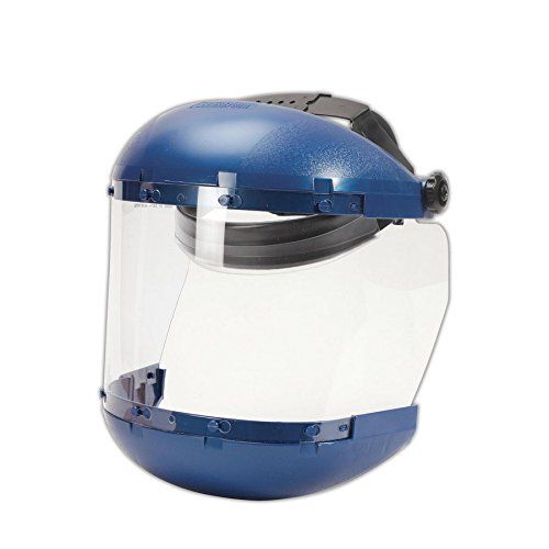 Sellstrom 38110 Complete Face Shield with Drop-Down Ratchet Headgear
