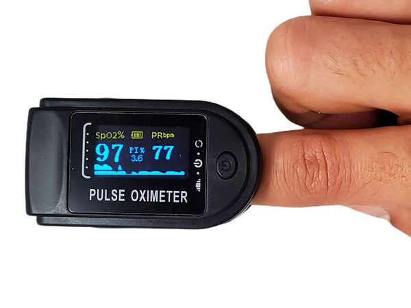 Pulse Oximeter, Fast and Accurate, Vivid OLED Display