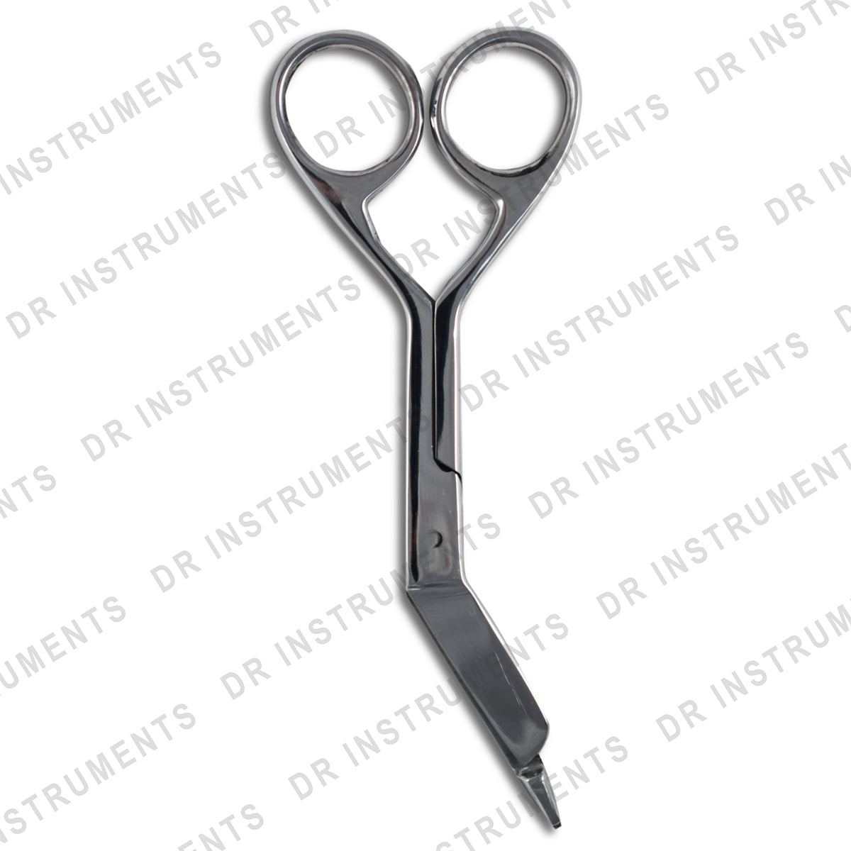 DR Instruments Bandage Scissors, Stainless Steel Bandage Scissors;  Description