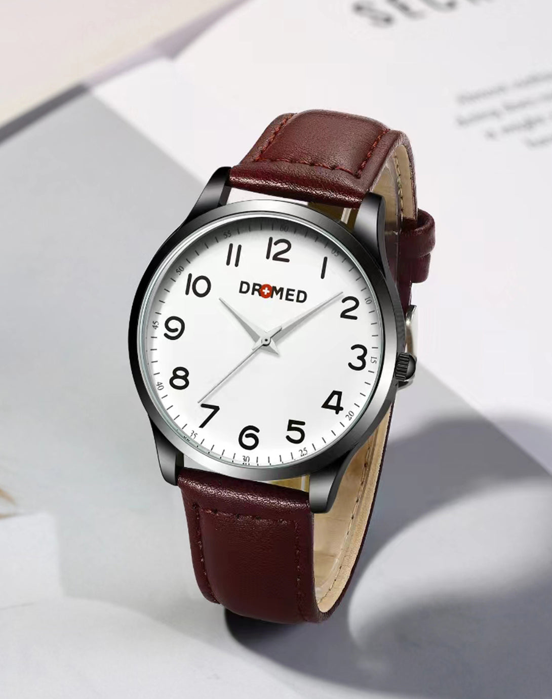 Leatherette Strap Wrist Watches Quartz Japan Movement