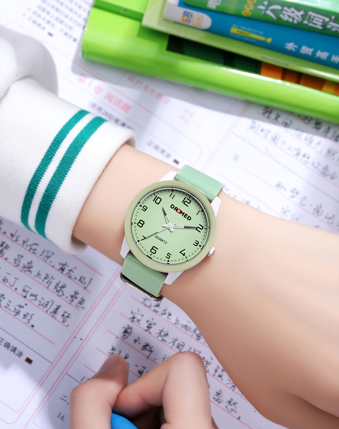 Silicon Strap Nurse Wrist Watches Quartz Japan Movement