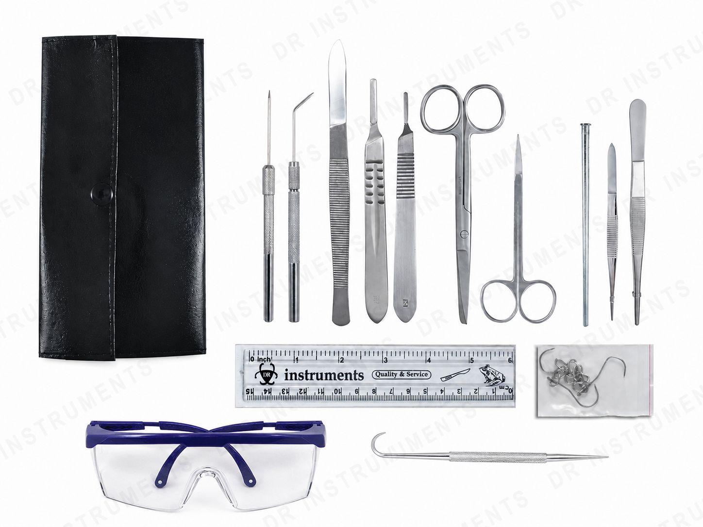Comprehensive Dissection Kit w/ Goggle - Kit-5 - Dissection Kits – DR ...