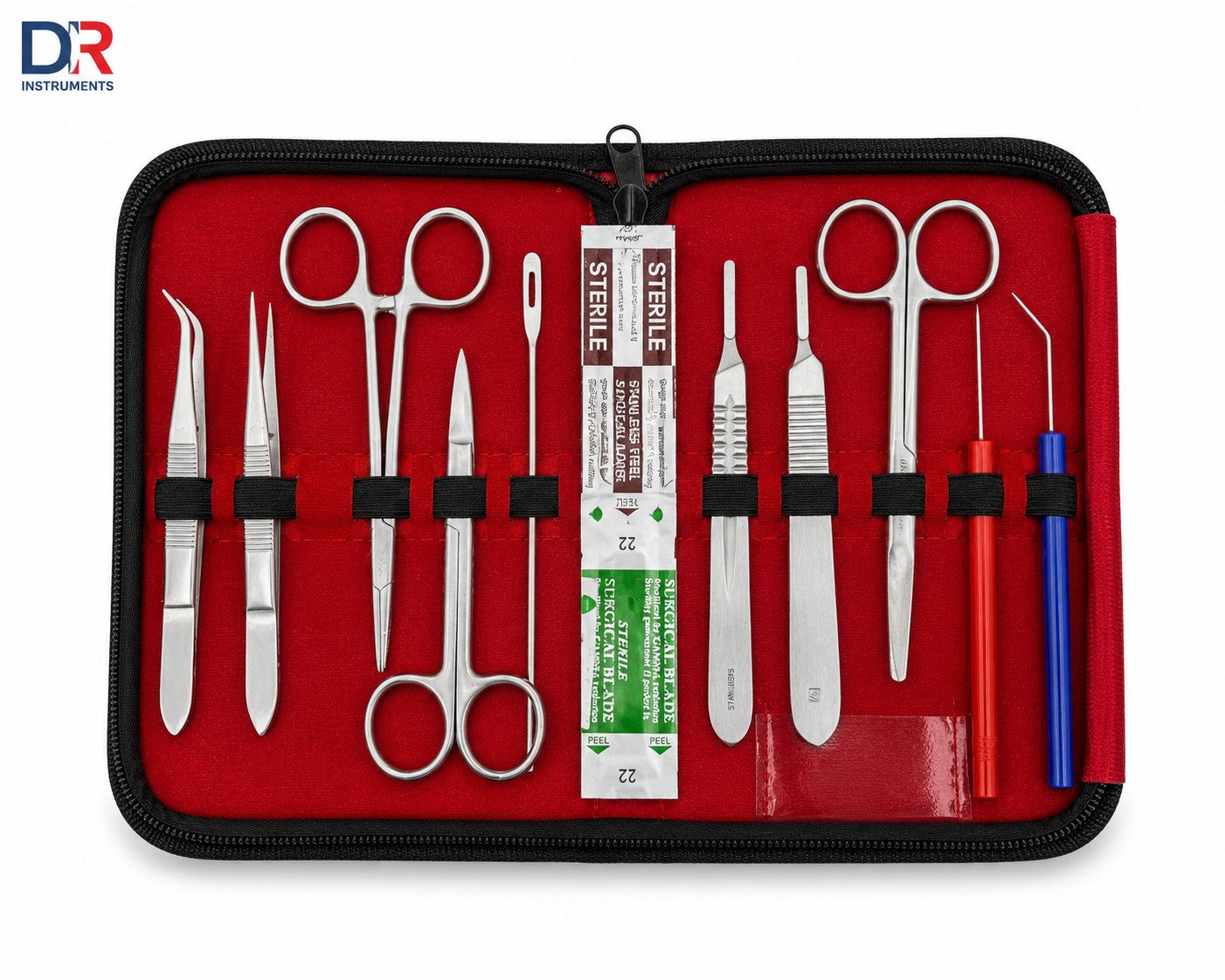 12-Piece Advanced Biology Dissection Kit - DRABK1 – DR Instruments