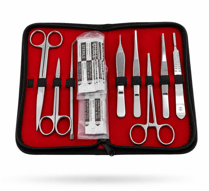 Veterinary Dissecting Kit 28 Pieces Veterinary Student Dissection Kit for First Year Veterinary ...