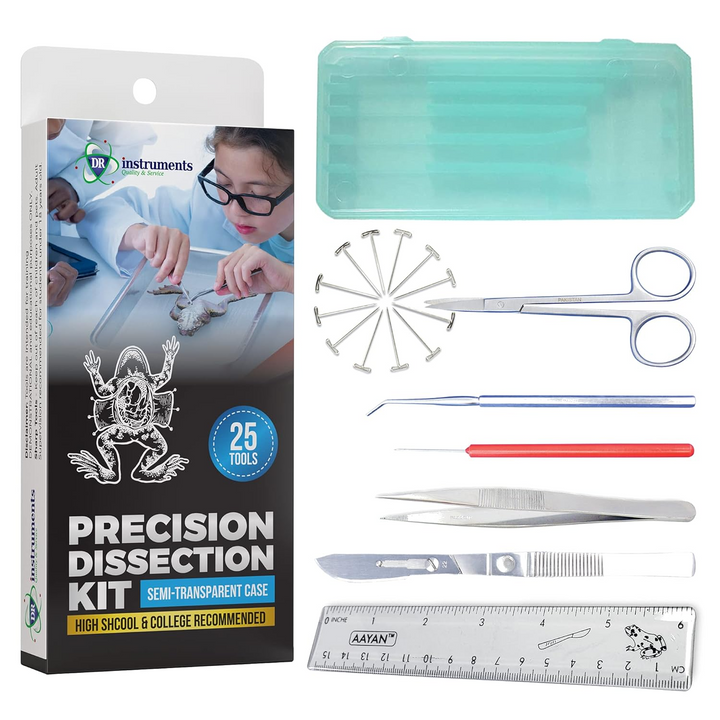 25-Piece Biology Dissection Kit - Precision 61936PCT – DR Instruments