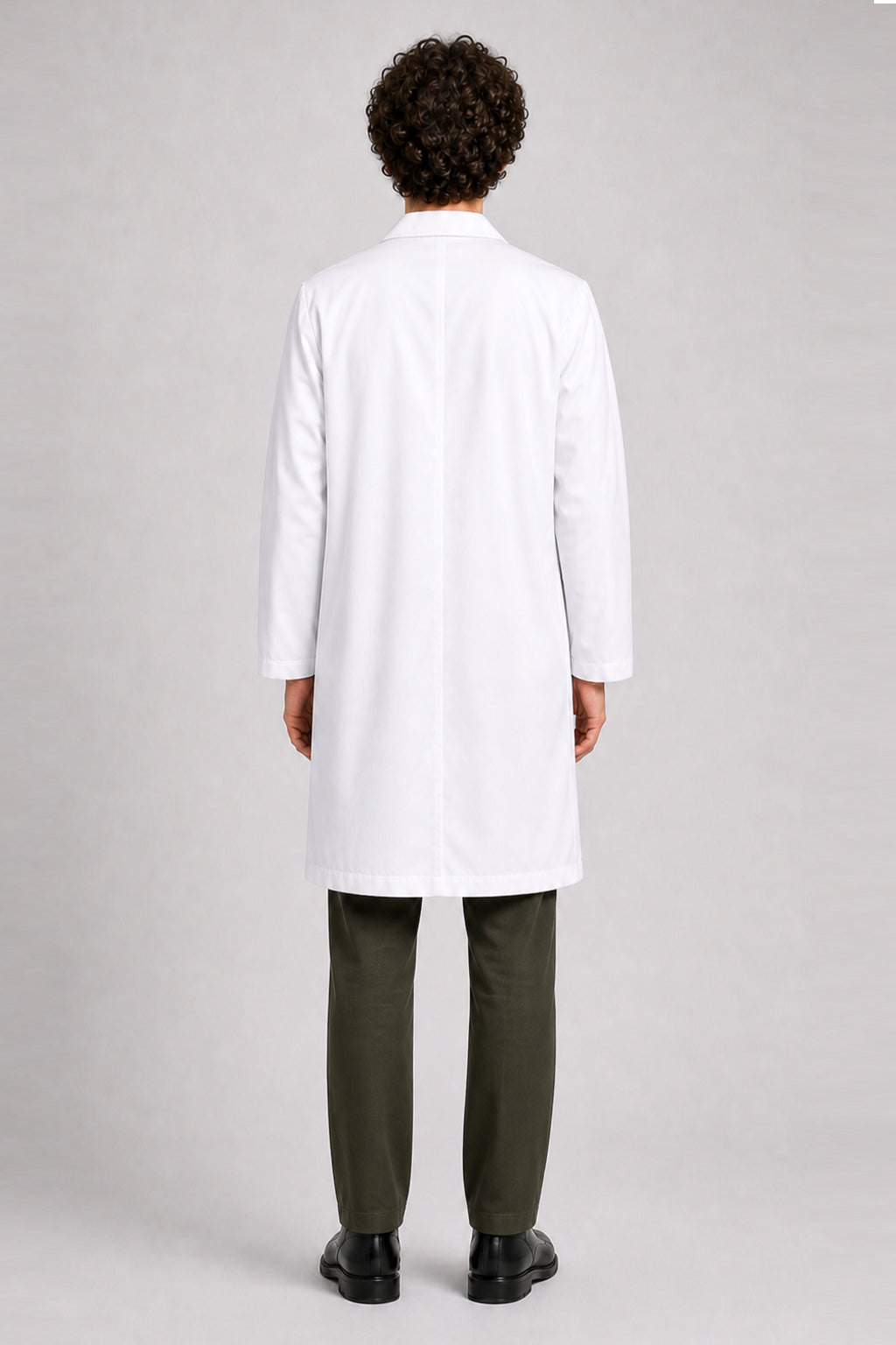 DR Uniforms® Snap Closure White Lab Coat - Knee Length – DR