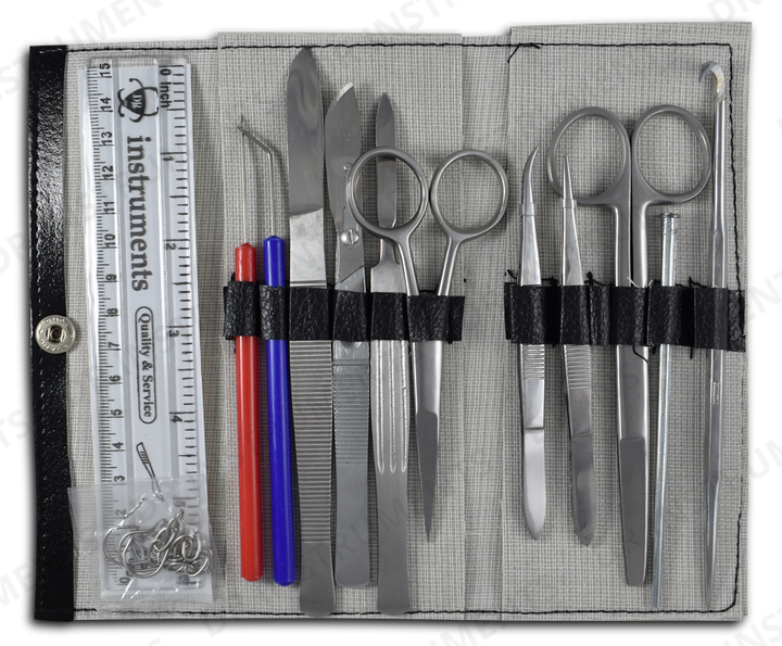 16 Dissecting Instruments Anatomy Dissection Kit II - 68 - Dissection Kits - DR Instruments