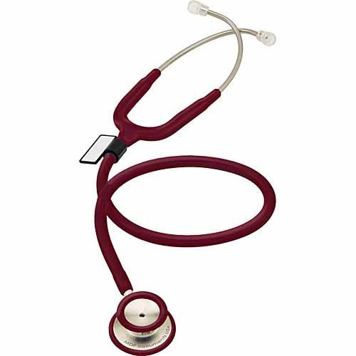 Checkout our MDF® Acoustica Deluxe Lightweight Dual Head Stethoscope - Burgundy - DR Instruments