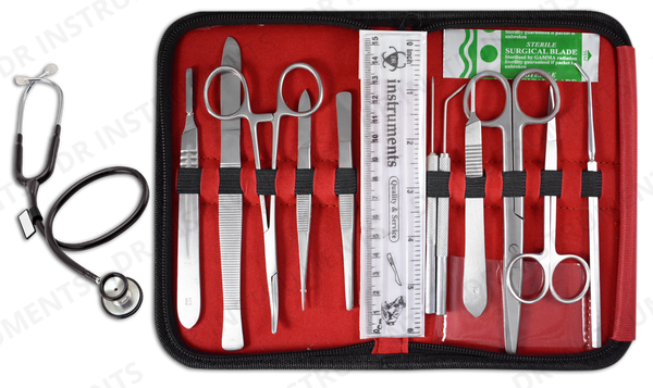 Exclusive Anatomy Dissection Kit & Stethoscope Package - 10301GSMC - DR Instruments