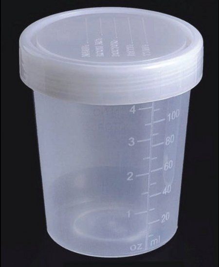 Best Specimen Container With Screw Cap (100-120 ml) - DR Instruments