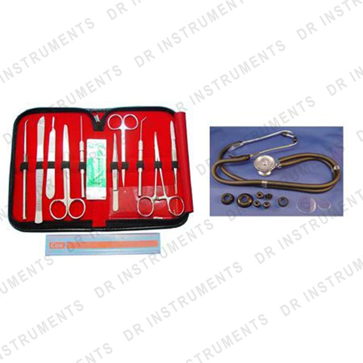 Best Anatomy Dissection Kit & Stethoscope Package - 10301GSMC  DR Instruments