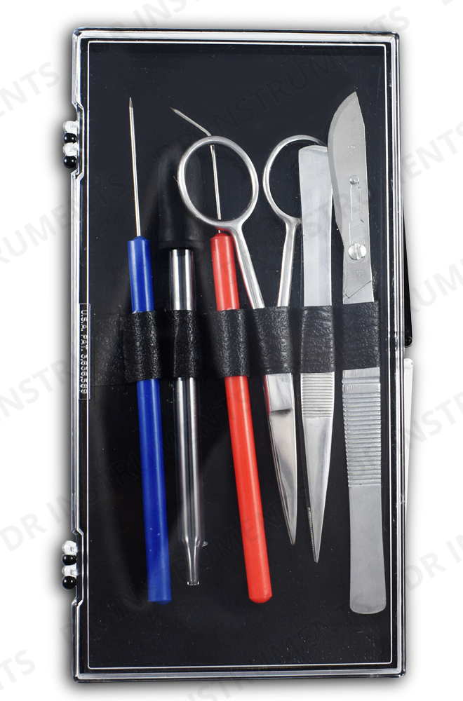 Shop Dissection Kit w/ Screw Lock Blade - 61PC - DR Instruments