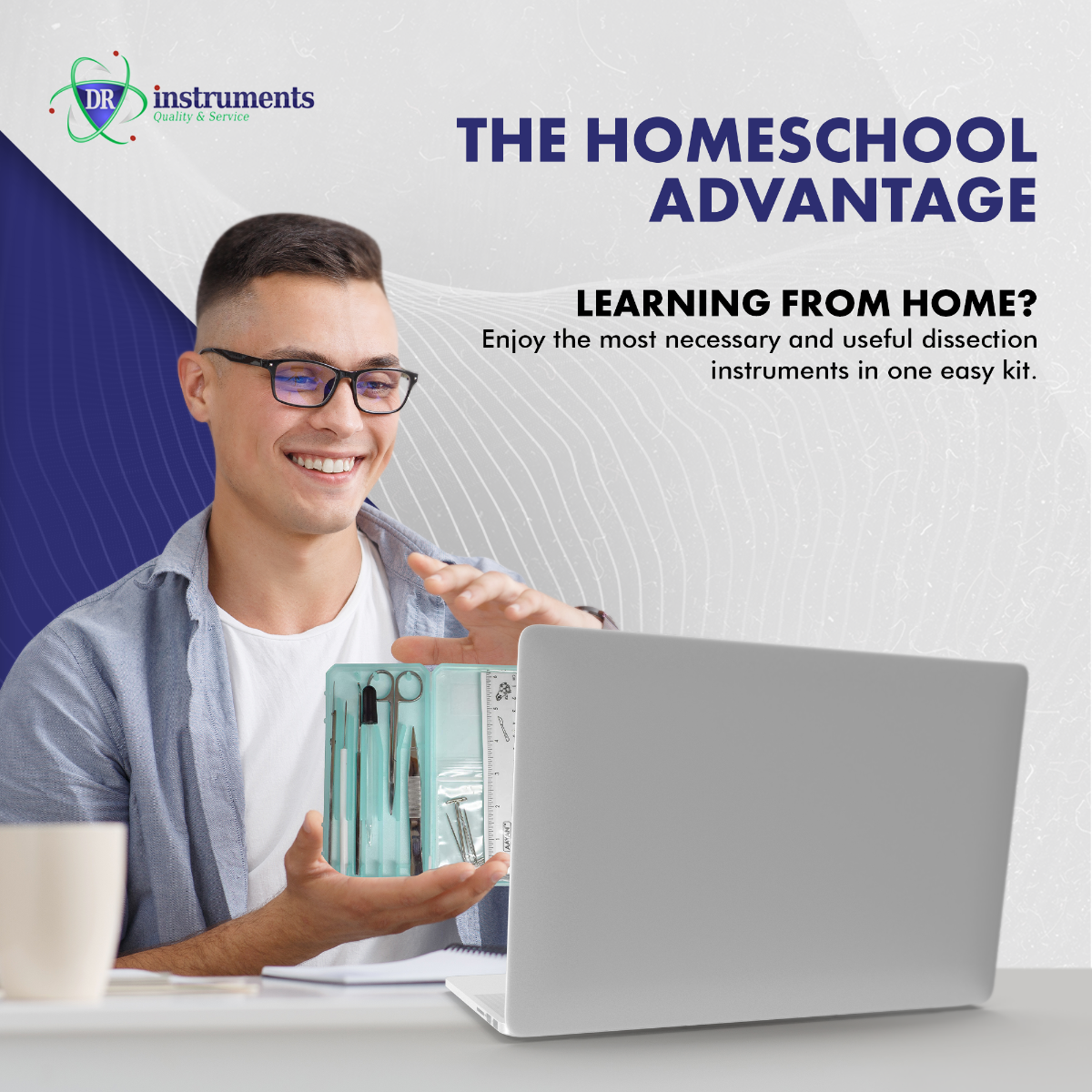 Precision Dissection Kit 61936PCT 25Piece Biology Kit DR Instruments