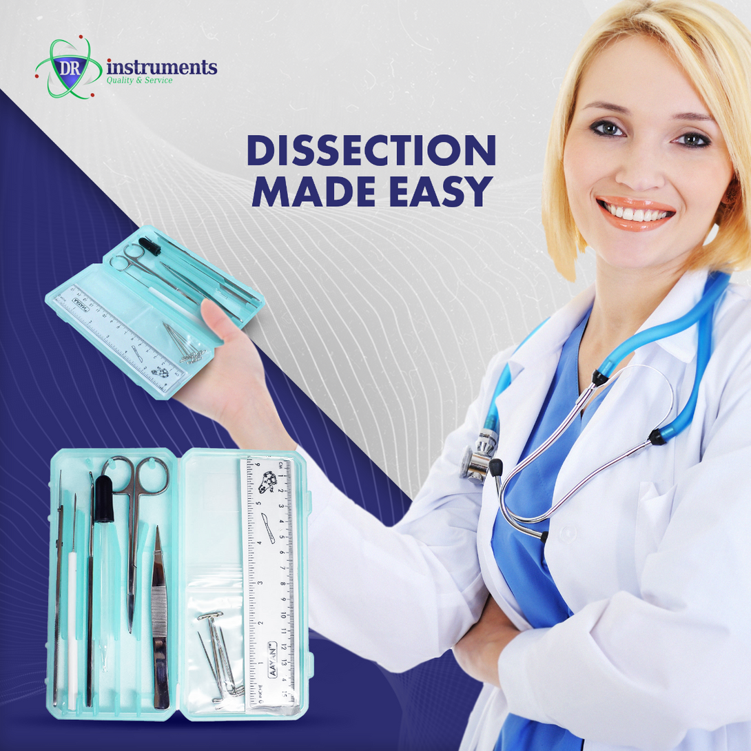 Precision Dissection Kit - 61936PCT - 25-Piece Biology Kit – DR Instruments