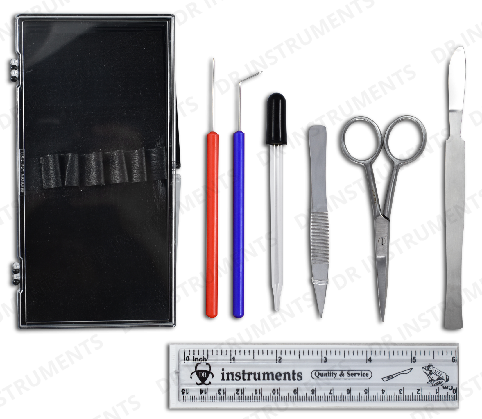 Student Dissection Kit (Plastic Case) - 65PC - Dissection Kits – DR ...