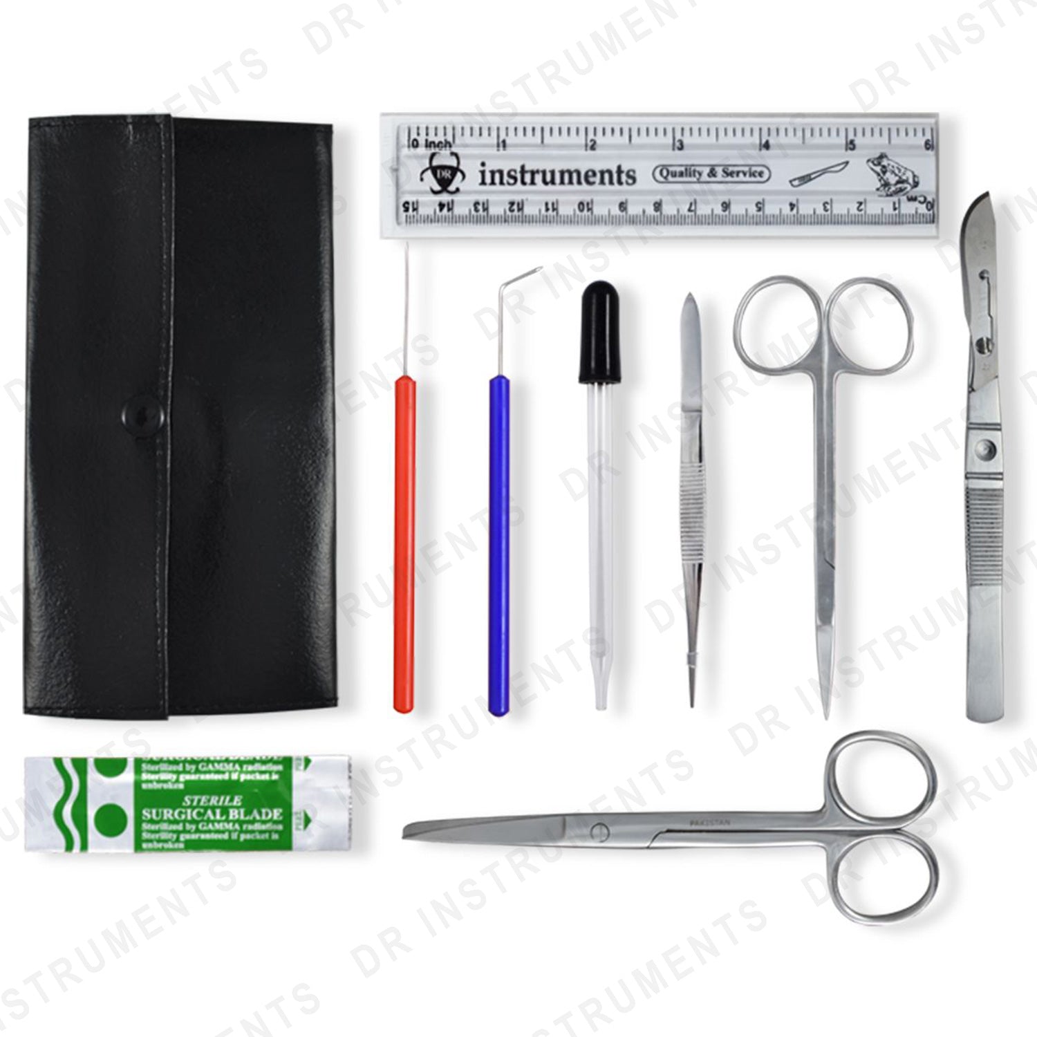 Dissection Kit - Advanced - 63 - Dissection Kits - DR Instruments