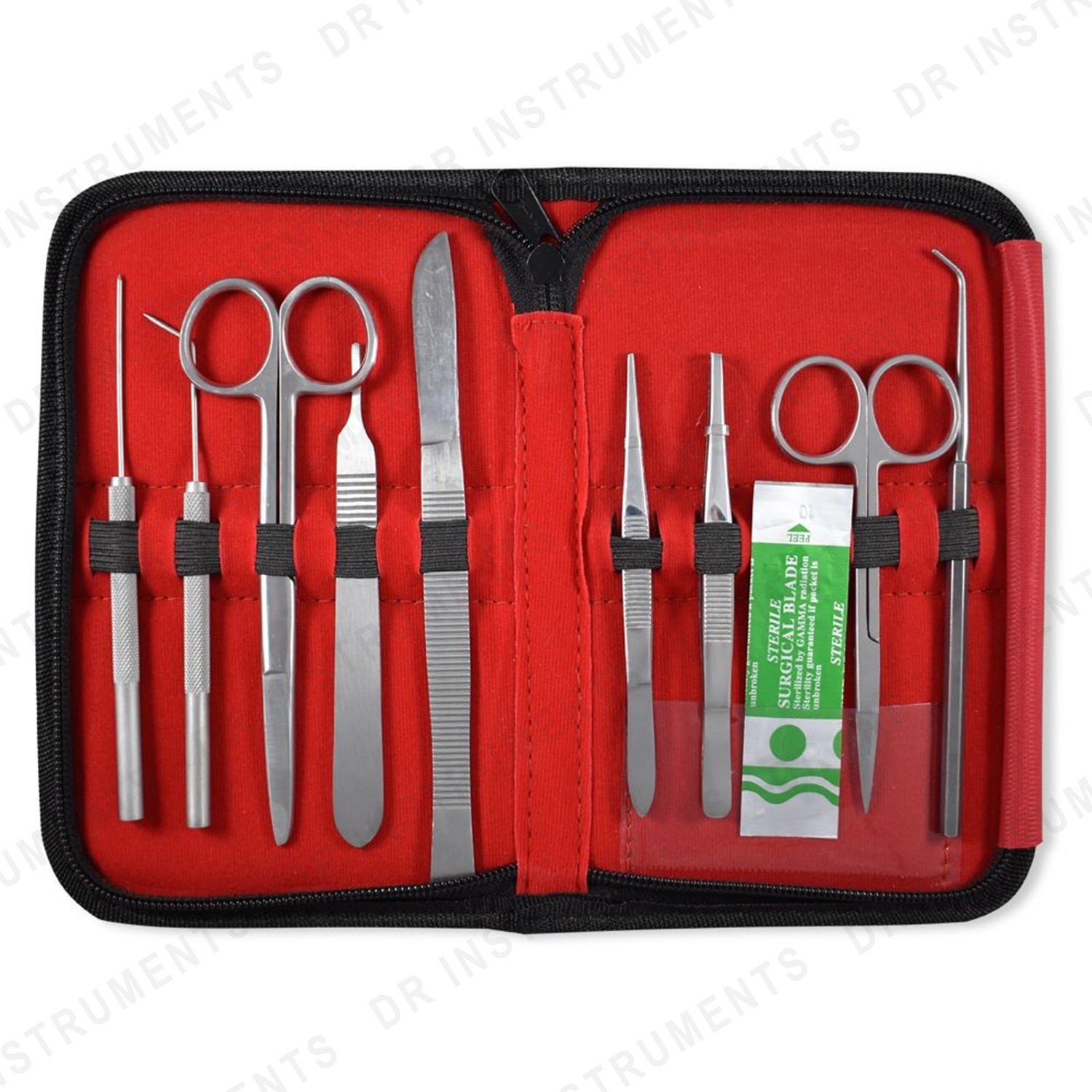 Dissection Kit Deluxe - 10GS - Dissection Kits - DR Instruments