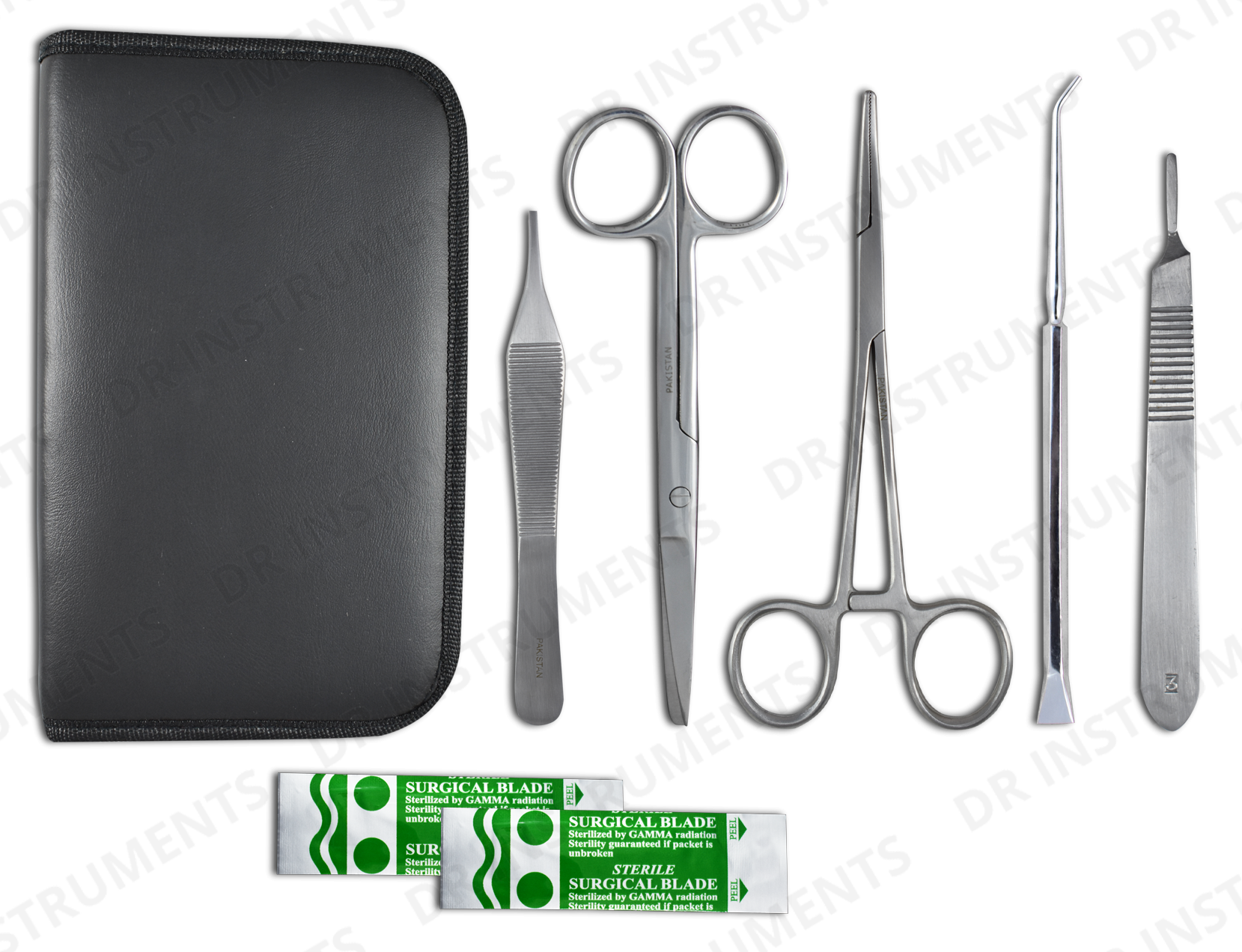 40-Piece Medical Student Anatomy Dissection Kit – Veterinary & General Surgery DS-1107