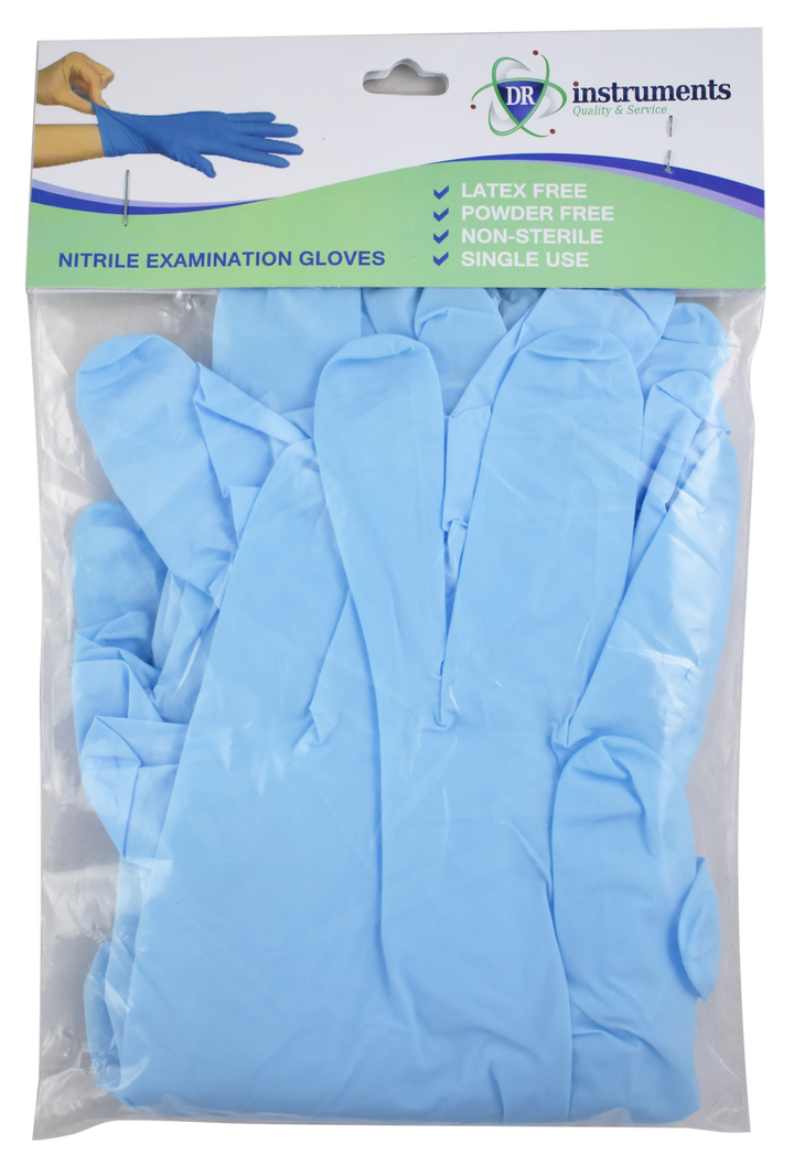 Checkout our Nitrile Exam Gloves - Powder-Free (5 Pairs) - DR Instruments