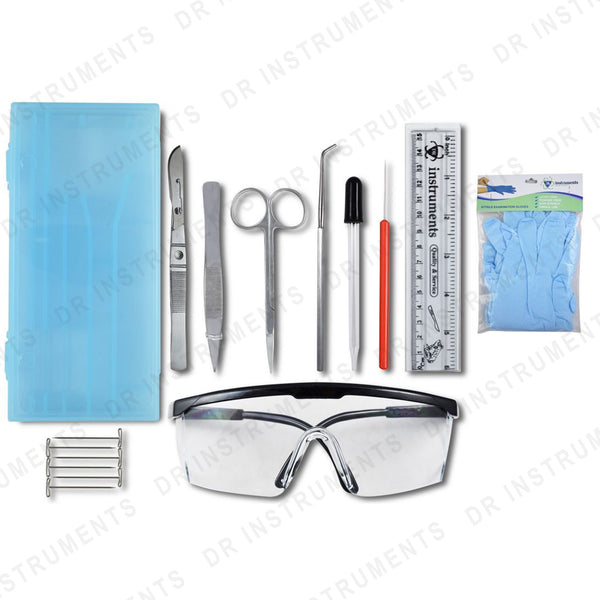Precision Dissection Kit Package with Safety Eyewear and Gloves