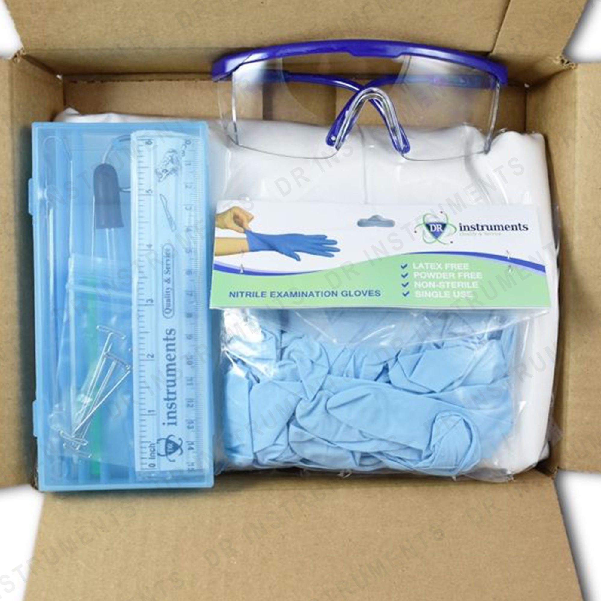 Precision-Dissection-Set™ with Safety Eyewear, Gloves and Lab Coat – DR ...