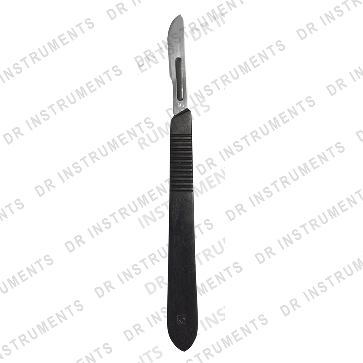 Scalpel Handle No. 3 - Black Oxide - Scalpel Blade - DR Instruments